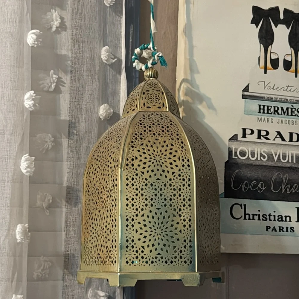 UO Indian Geo Lantern